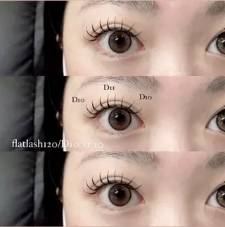 マツエク・マツパ ＋tico _ayanaのマツエク・マツパデザイン