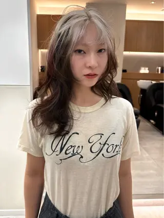 ミディアム カラー misa___boo MISAのヘアスタイル