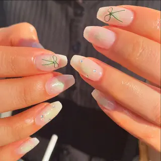 ネイル 🎀NAIL🎀 AI🪄︎︎◝✩のネイルデザイン