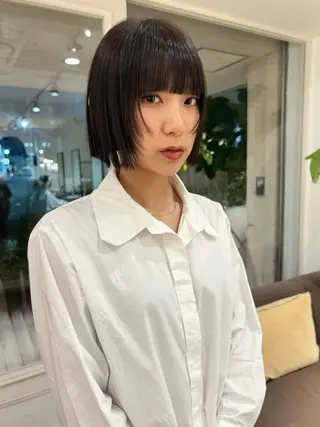 ショート 天王寺美容室/暖色 カラー/chikaのヘアスタイル