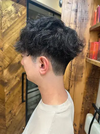パーマ メンズ 【gemini店長】 メンズ特化中野稜平のヘアスタイル
