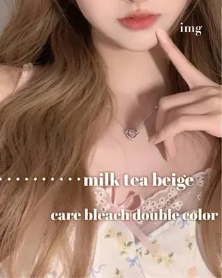 セミロング カラー 似合わせstyle ❤︎misaki❤︎のヘアスタイル