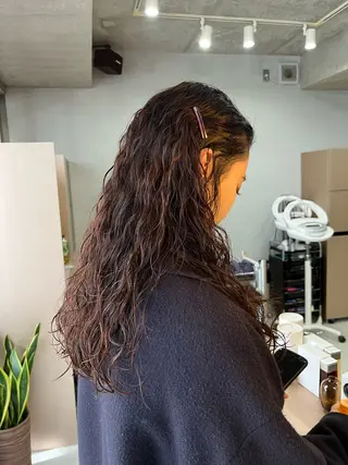 ロング パーマ ヘアアレンジ ショートカット無料/ 小顔ショートのヘアスタイル