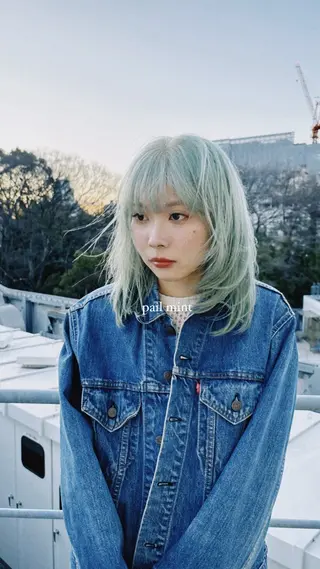 ミディアム カラー 🟧オシャレ女子多数 アツシ🟧のヘアスタイル