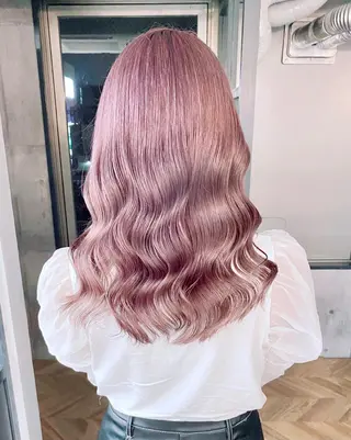 カラー 難波/心斎橋/ボブ/ 髪質改善/ハイトーンのヘアスタイル