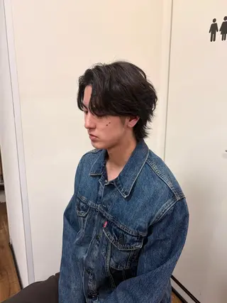 メンズ yuu モデル募集のヘアスタイル