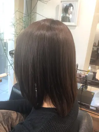 ミディアム カラー アザマ　ヤスカツ _rosso 川口のヘアスタイル