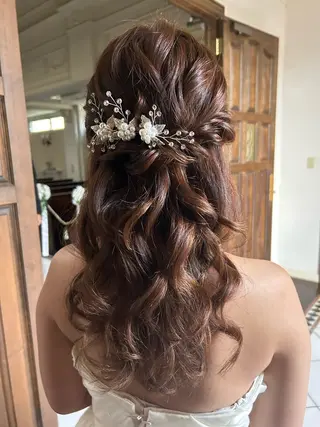 セミロング 若井 春実のヘアスタイル