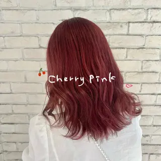 セミロング カラー 🧃暖色カラー/🪷 アレンジ/　yunaのヘアスタイル