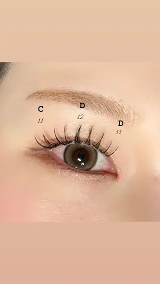 マツエク・マツパ eclipse eyelashのマツエク・マツパデザイン