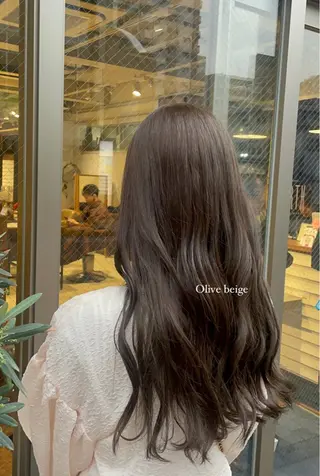 ロング カラー ハイトーンカラー♡/ 韓国ヘア/Linaのヘアスタイル
