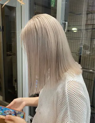 ミディアム カラー .. meiのヘアスタイル