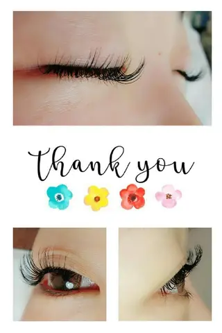 マツエク・マツパ Rouge ・ K  　のマツエク・マツパデザイン