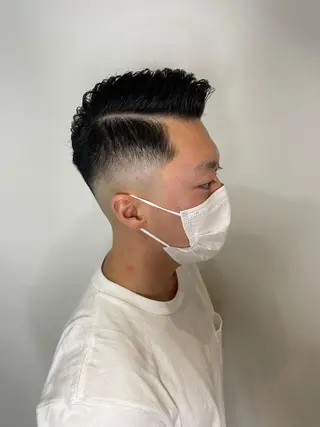 メンズ Le'a所属・渋谷/フェード/ 國分 翔のヘアスタイル