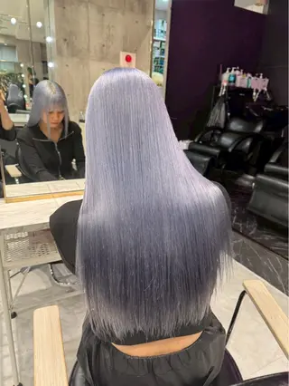 カラー 【🦋ハイトーンリタ ッチ🦋】ENAのヘアスタイル