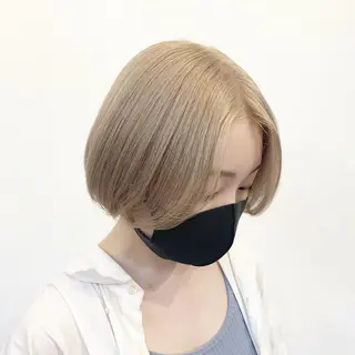 ショート カラー ヘアアレンジ 🎀暖色カラー🎀 ♡yurika♡のヘアスタイル