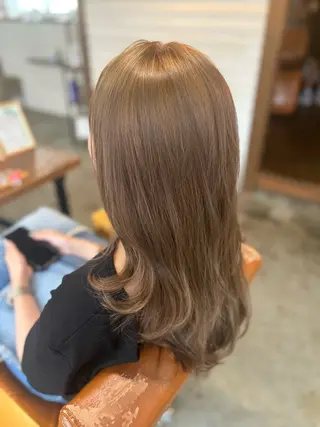 セミロング カラー ｼﾞｬﾆｵﾀ美容師/ 髪質改善/choriのヘアスタイル