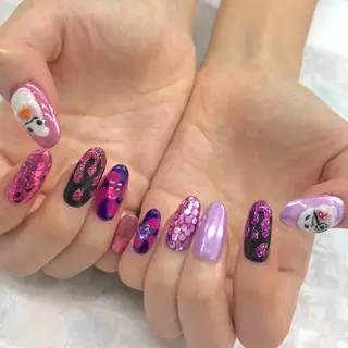 ネイル 五十嵐 美智のネイルデザイン