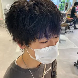 カラー メンズ 渋谷韓国ヘア🇰🇷 SAYAKA🩶ᩚのヘアスタイル