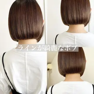 ショート ショート&ボブ井上 菜樹のヘアスタイル