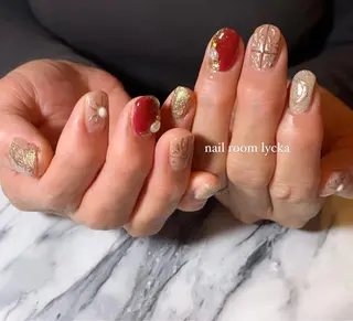 ネイル ﾈｲﾙﾙｰﾑﾘｯｶ 𝐦𝐚𝐲𝐮のネイルデザイン