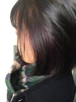 ミディアム カラー 💘透明感カラー💘 沖本 将宏のヘアスタイル