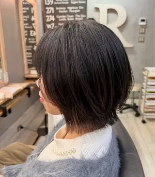 ミディアム カラー Hair art chiffon 池袋西口店所属・カットモデル募集中 💇🏻　福田彩南のヘアスタイル