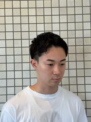 メンズ leo/ロング／ レイヤーカット⛈️のヘアスタイル