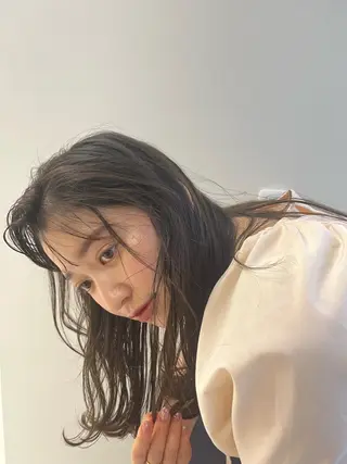 ロング カラー ヘアアレンジ カット/パーマモデル 募集🩵　yukaのヘアスタイル