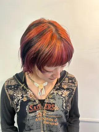 ショート カラー モデル募集 ヒカリ🌟のヘアスタイル