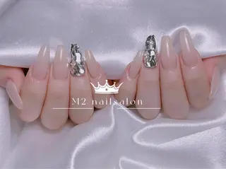 ネイル 長さだし専門店 M2　rikaのネイルデザイン