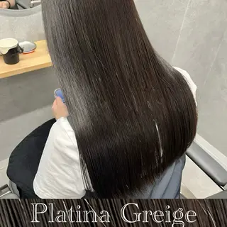 セミロング 透明感カラー特化/ 顔まわり特化/辻部のヘアスタイル