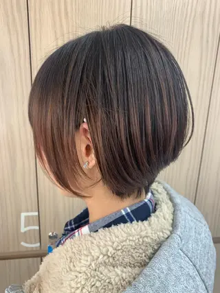 ショート カラー Silk-lei【銀座店】所属・銀座/美髪縮毛矯正 /髪質改善/山本翔華のヘアスタイル