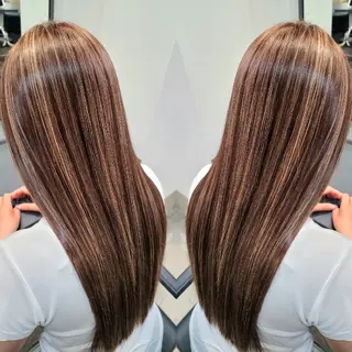 ロング カラー ✨弱酸性縮毛矯正✨ ✨髪質改善✨hiroのヘアスタイル