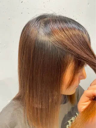 ミディアム kii所属・サエキ ルイのヘアスタイル