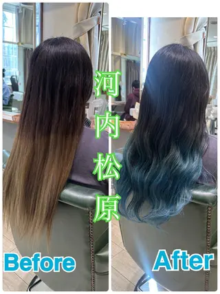 ロング laffin❁ななみ /パーマスタイルのヘアスタイル