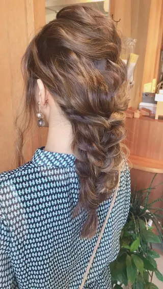 ロング chill out 塚口本町店のヘアスタイル