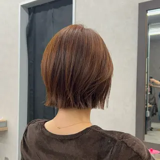 ショート カラー いなみね はるきのヘアスタイル