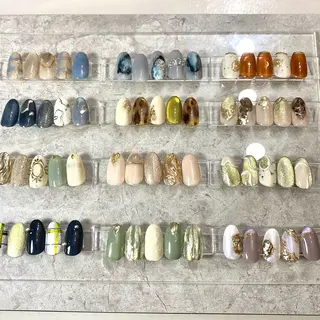 ミディアム cattleya nailのネイルデザイン