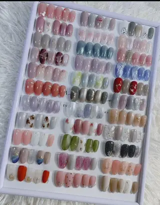 ネイル ビルドアップ ビューティー リリのネイルデザイン