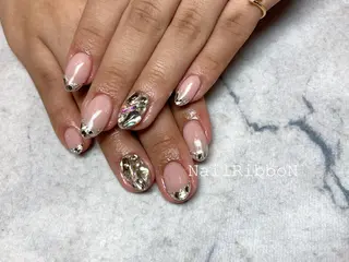 ネイル ネイルリボン 伊藤のネイルデザイン