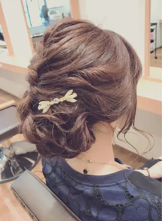 ヘアアレンジ GRANLUSSO 〜グランルッソ駅前店所属・木口 嘉美のヘアスタイル