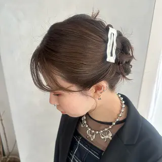 ヘアアレンジ デザインカラー/パー マ🦖外岡咲希🦖のヘアスタイル