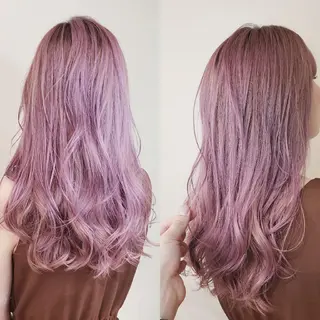 セミロング カラー ヘアアレンジ 【髪質改善美容師】t occa茨木篠原健太のヘアスタイル