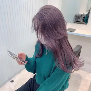 ロング 髪質改善/ハイトーン /新宿/Takutoのヘアスタイル