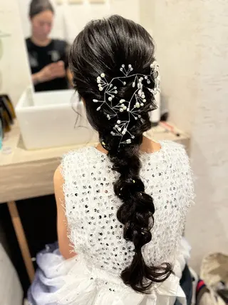 ヘアアレンジ Total beauty La Fleur所属・ikeda midoriのマツエク・マツパデザイン