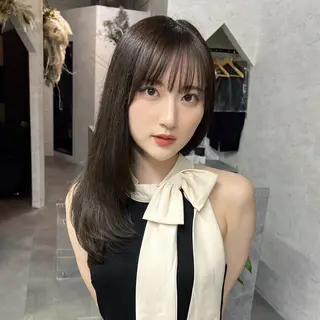 ロング エクステ・レイヤ ーカット松下宗翔のヘアスタイル