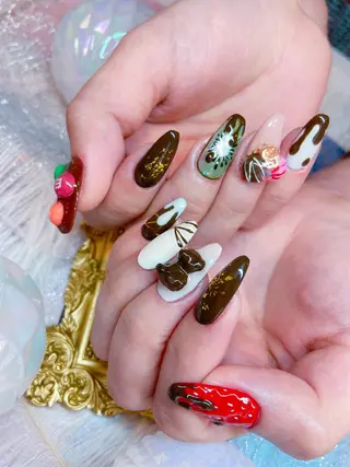 ネイル 長さだし専門店 M2 rikaのネイルデザイン