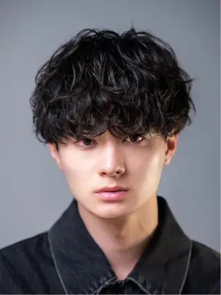 パーマ メンズ 【公式】Men's salonLUCEYのヘアスタイル