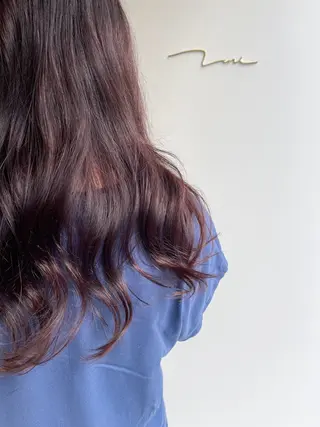 ロング uni所属・中堀 遥のヘアスタイル